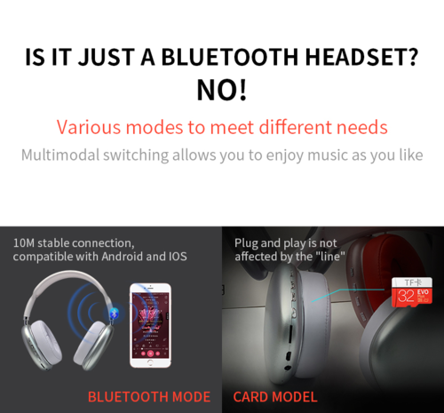 AirTune Pro Wireless Bluetooth Headphones – HIFI Stereo Sound